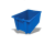 Ящик 600*400*300 мм. конусный сплошной штабелируемый синий /1/50/
