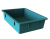 Ящик 532*400*141 мм. сплошной вкладываемый синий /1/50/